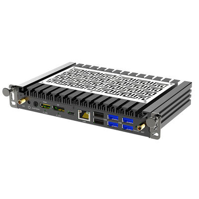 Slot In 118mm Length OPS PC 9th Gen intel CPU with Two display