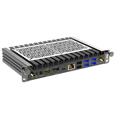 Slot In 118mm Length OPS PC 9th Gen intel CPU with Two display