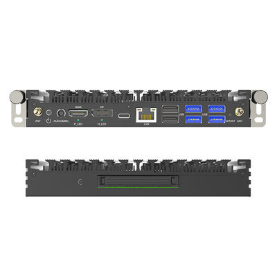 Slot In 118mm Length OPS PC 9th Gen intel CPU with Two display