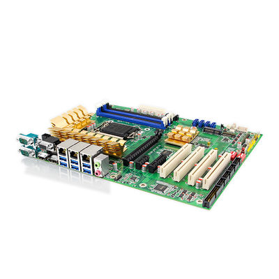 Pentium Celeron PC ATX Motherboard 4xDDR4 64GB  For Self Service Terminal
